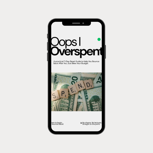 The Oops I Overspent Guide